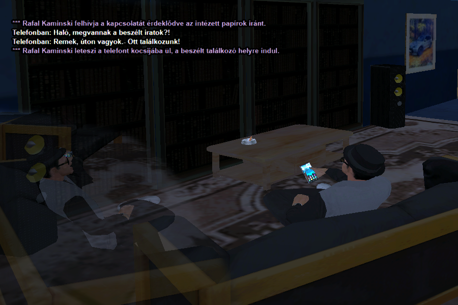 Rafal Kaminski a városba érkezés után a társainak próbált új igazolványokat,iratokat szerezni.